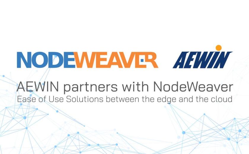 AEWIN 與 NodeWeaver 合作