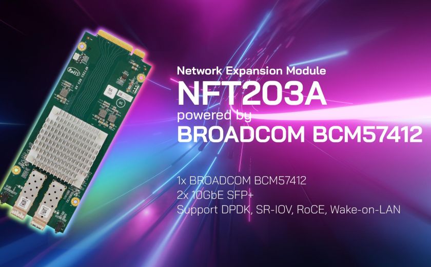 AEWIN Announces Dual 10G Network Expansion Module-NFT203A