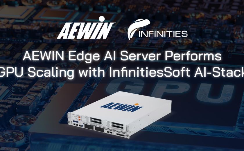 AEWIN Edge AI Server Performs GPU Scaling with InfinitiesSoft AI-Stack