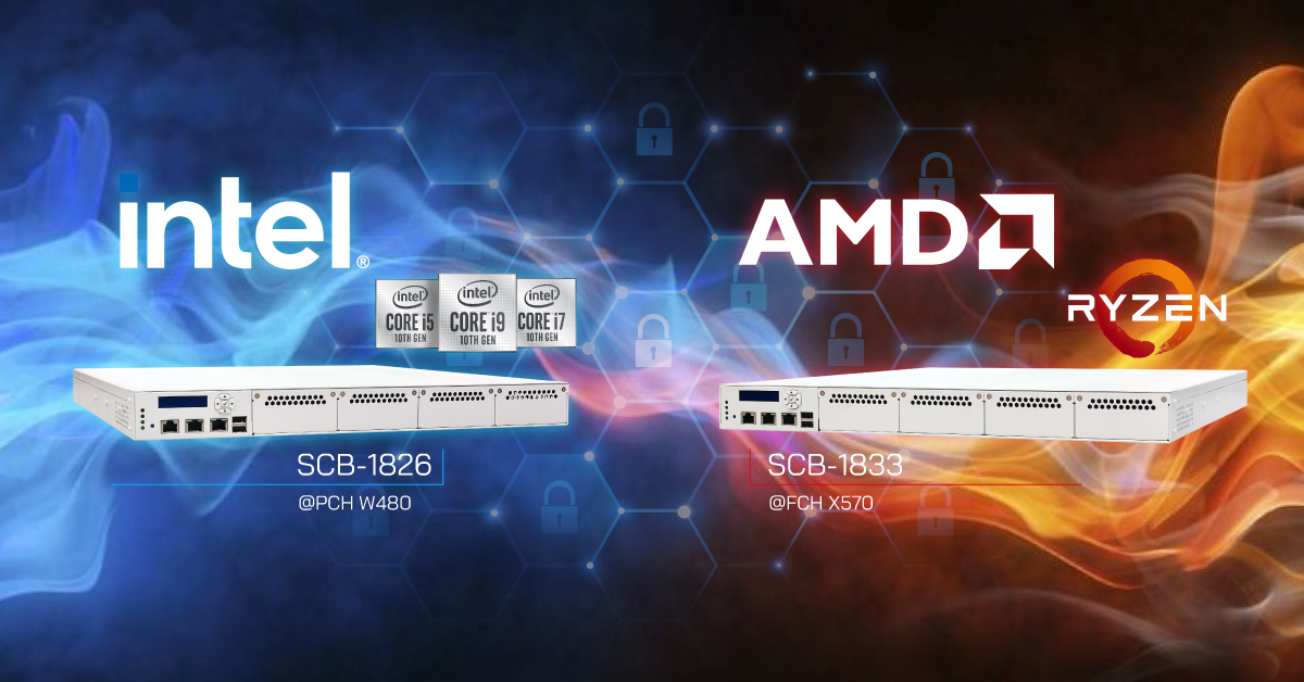 Intel AMD network appliance with Trusted Secure Boot - OT004A